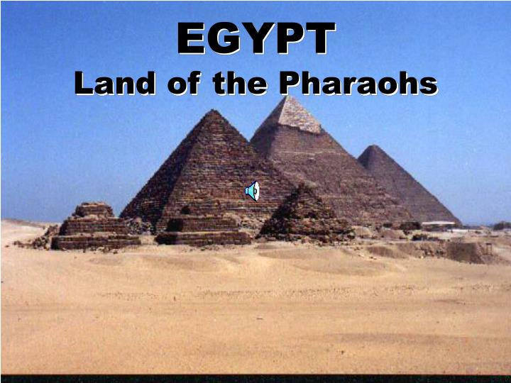 egypt land of the pharaohs n.