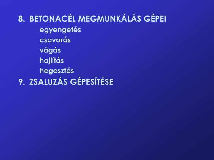 PPT - BETONOZÁSI MUNKÁK GÉPESÍTÉSE PowerPoint Presentation, free download -  ID:298798