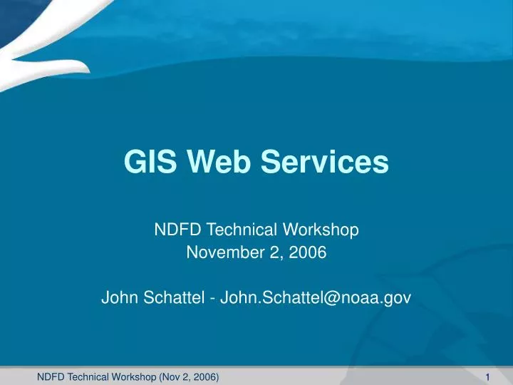 gis web services n.
