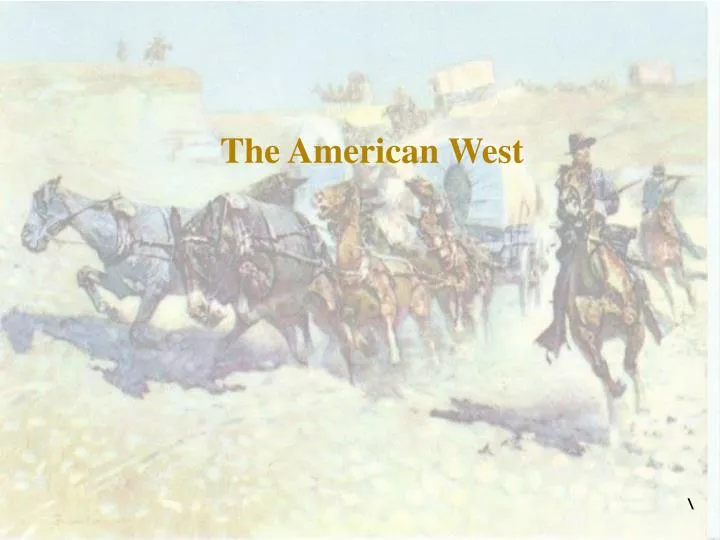 the american west n.
