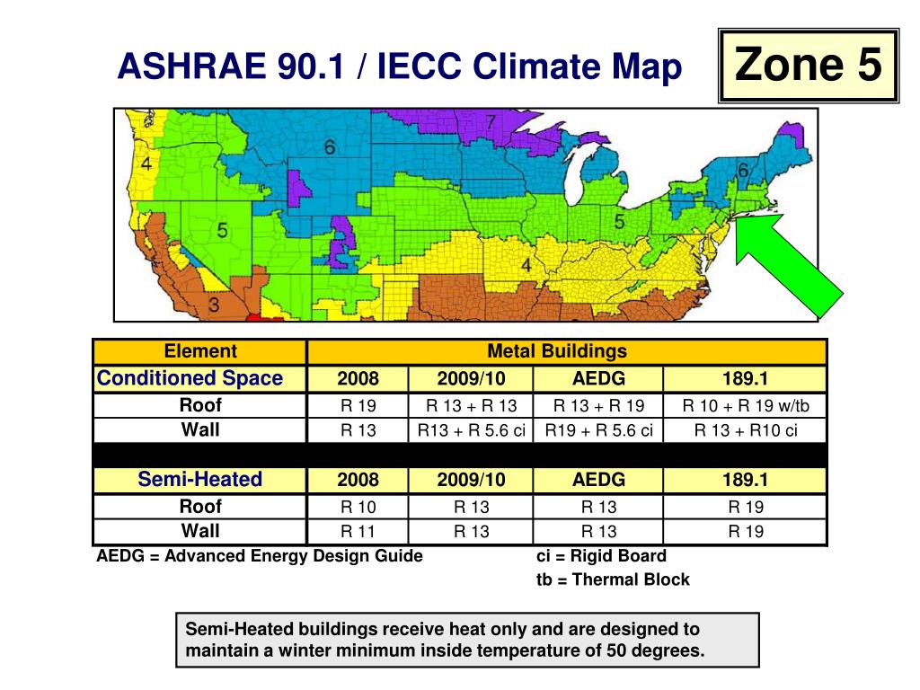PPT ASHRAE 90.1 Addendum G, AEDG & 189.1 Overview PowerPoint Presentation ID300015