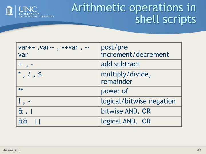 PPT - Shell Scripting PowerPoint Presentation - ID:300380
