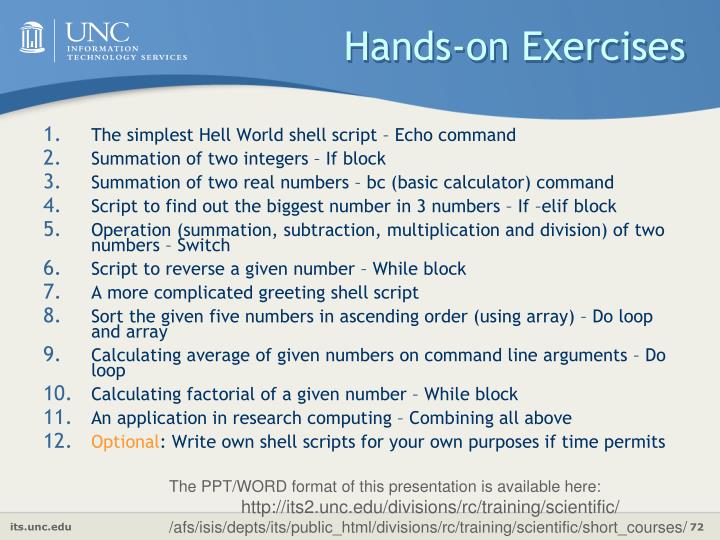 PPT - Shell Scripting PowerPoint Presentation - ID:300380