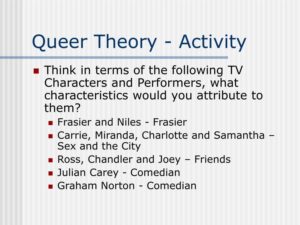 case study queer theory