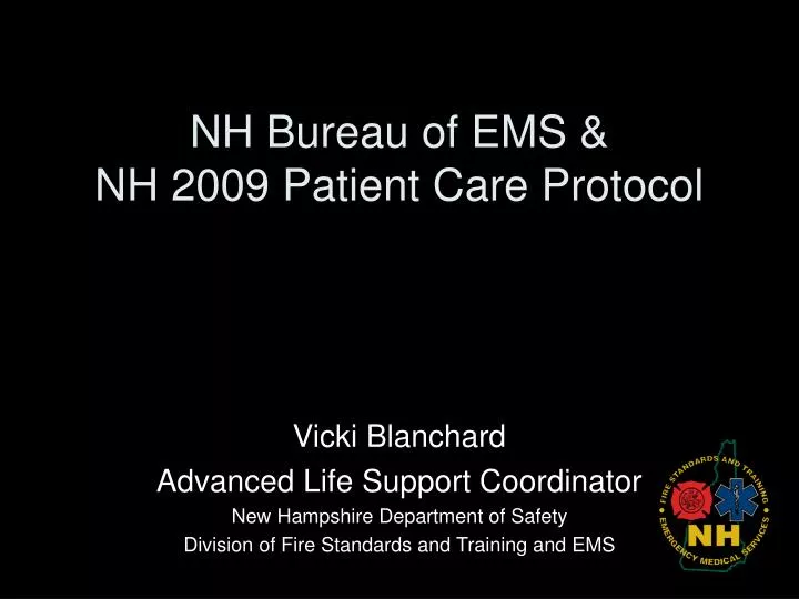 nh bureau of ems nh 2009 patient care protocol n.