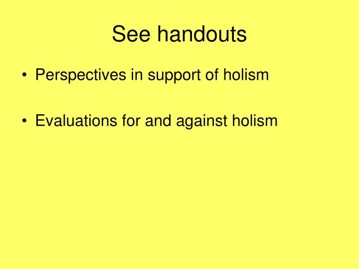 Holism and reductionism essay psychology