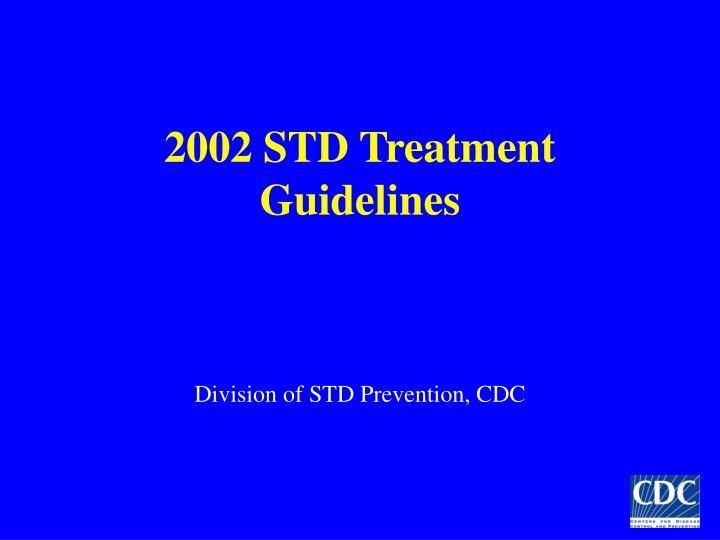 2002 std treatment guidelines n.