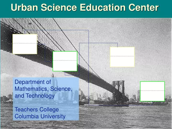 urban science education center n.