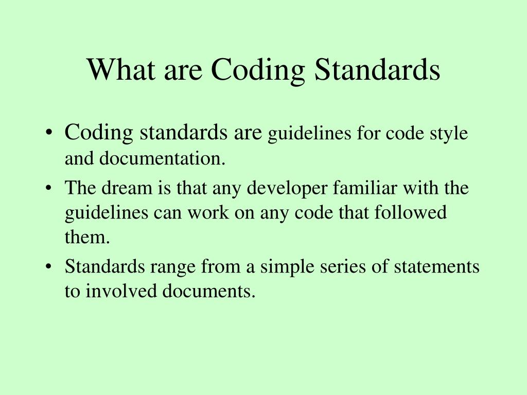 PPT Lecture 20 Coding Standards Tools For Debugging 1 PowerPoint 