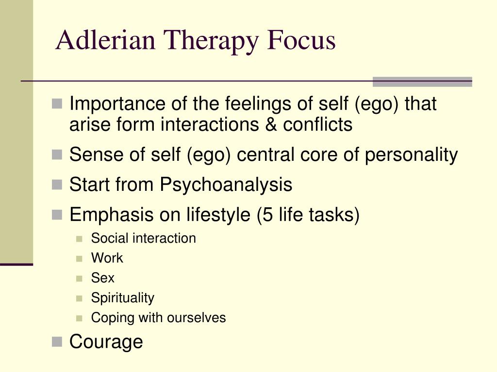adlerians therapy adlerians therapy