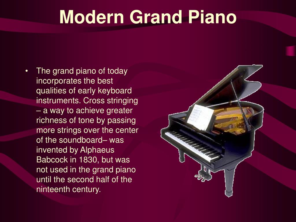 PPT - The History of the Piano PowerPoint Presentation - ID:30327