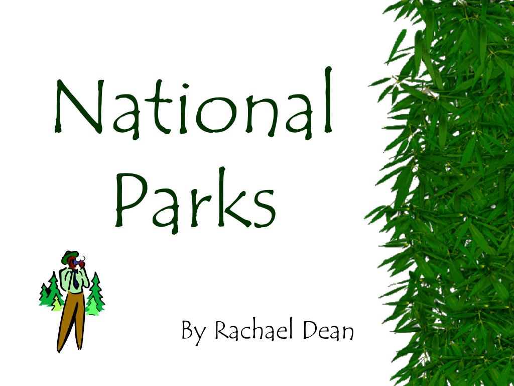 presentation on national park