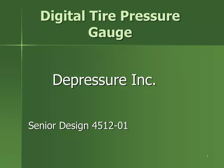 digital tire pressure gauge n.
