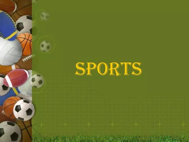 powerpoint presentation about importance of sports