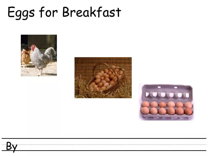 eggs for breakfast n.
