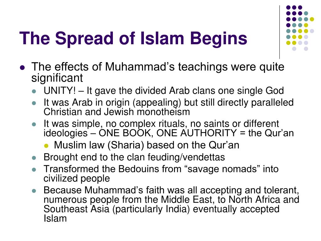 Ppt The First Global Civilization The Rise And Spread Of Islam Powerpoint Presentation Id