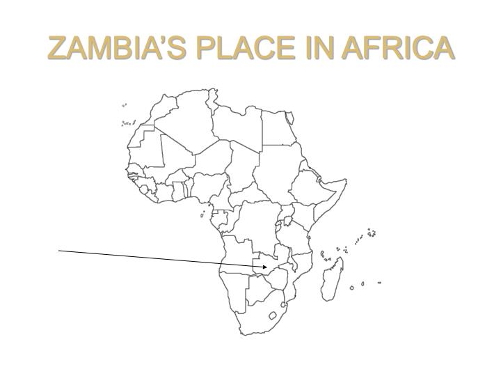zambia s place in africa n.