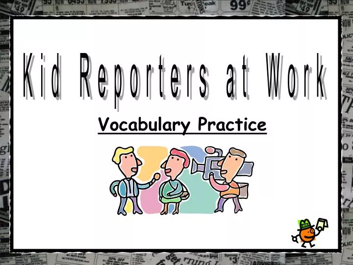 vocabulary practice n.