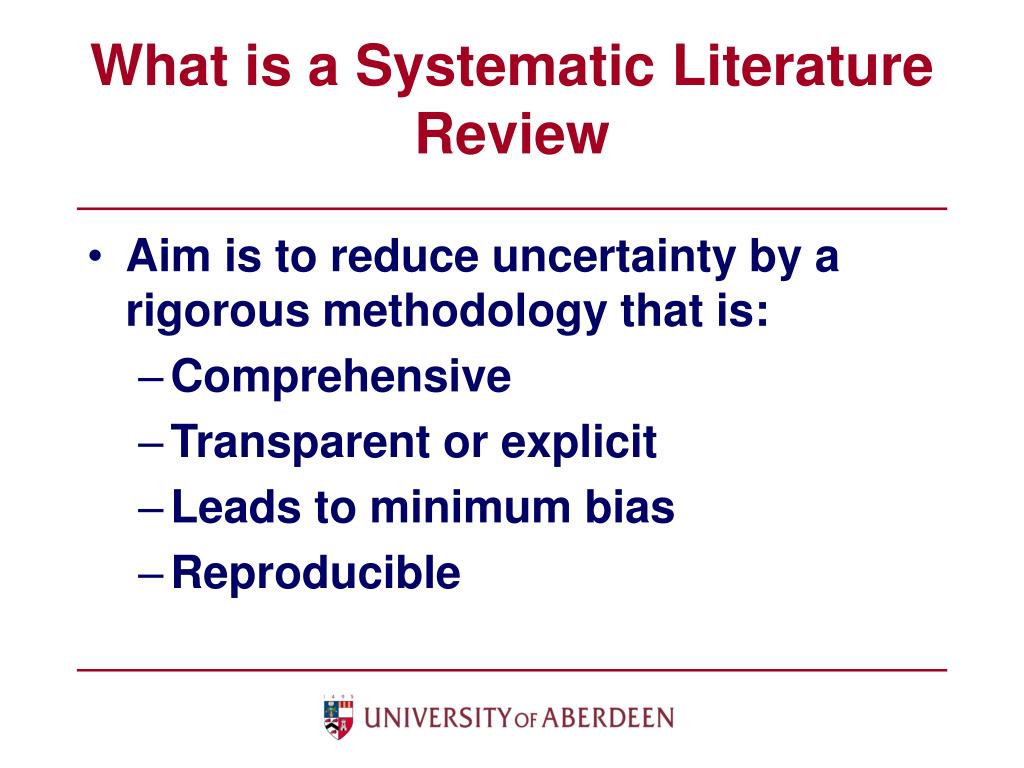 PPT Chasing The Grey Evidence A Standardised Systematic Literature 