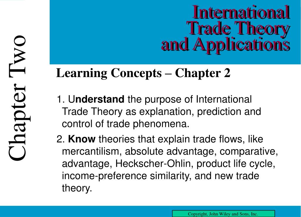 new trade theory of international trade