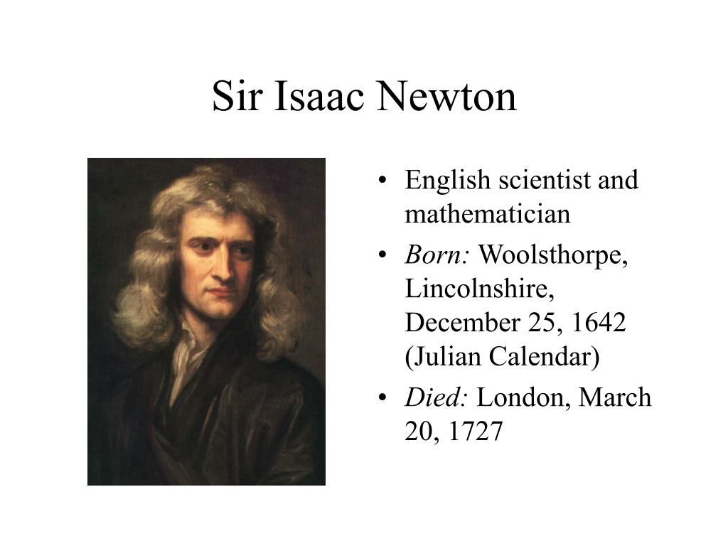 short biography about isaac newton