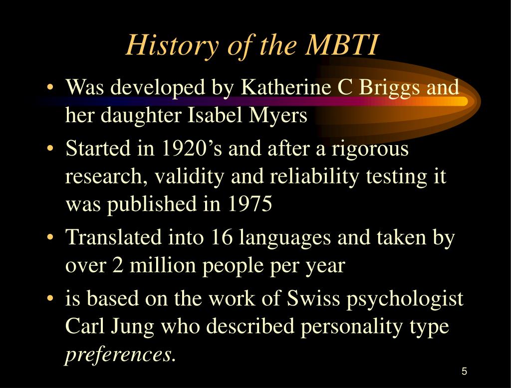 MBTI in History