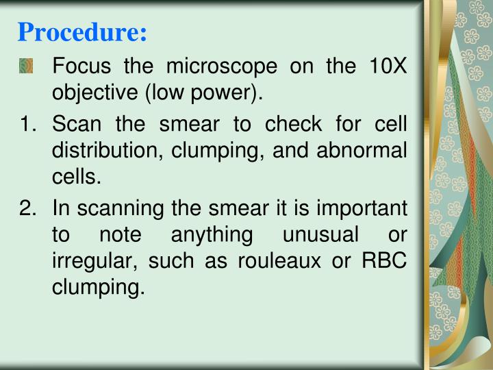 PPT - Blood smear preparation and staining PowerPoint Presentation - ID ...