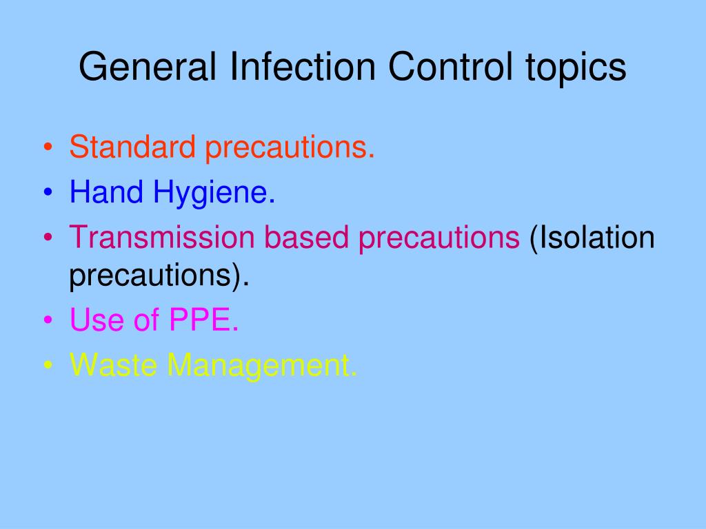 PPT INFECTION CONTROL GENERAL CONCEPTS PowerPoint Presentation Free PPT INFECTION CONTROL GENERAL CONCEPTS PowerPoint Presentation Free