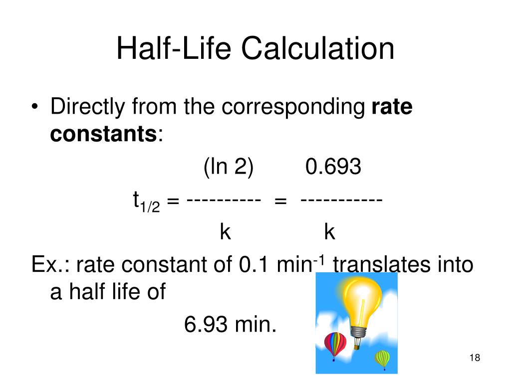 how to do half life problems pharmacology