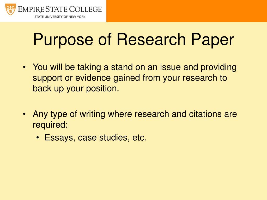 purpose of a basic research