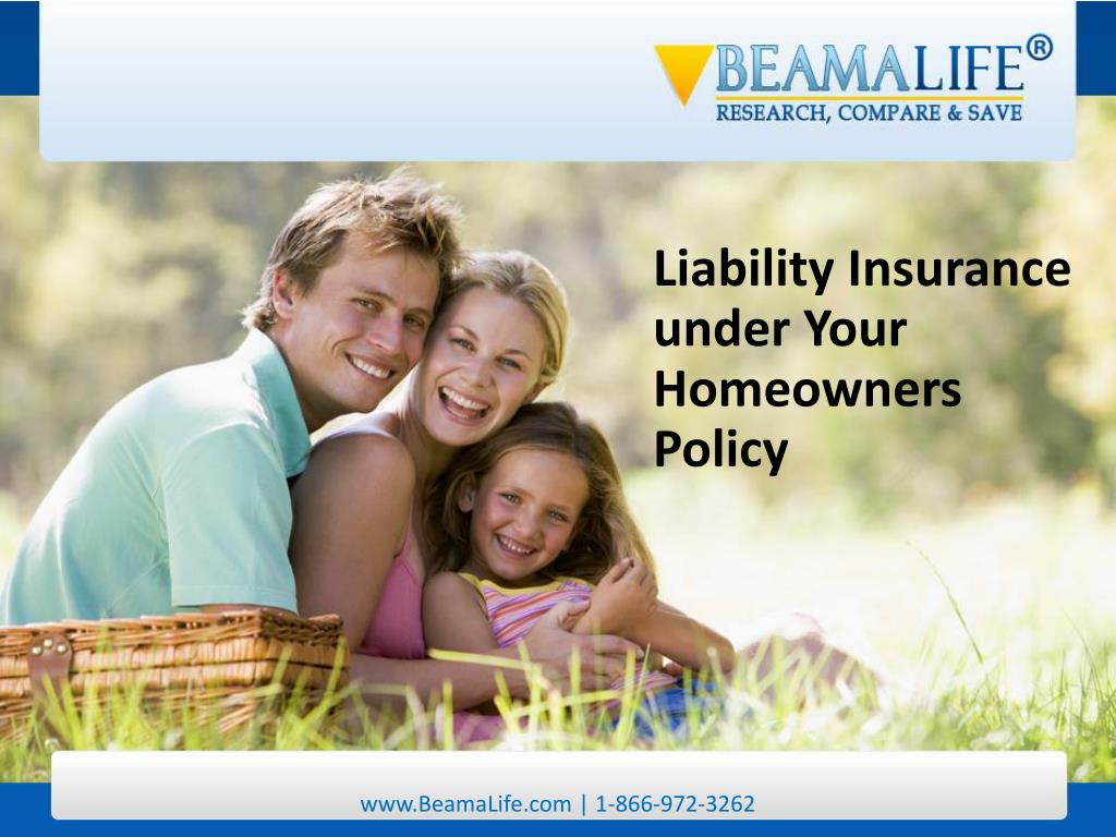 PPT - Liability Insurance under Your Homeowners Policy PowerPoint ...