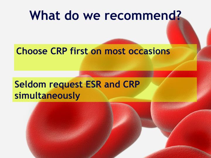 What Is The Difference Between Esr And Crp