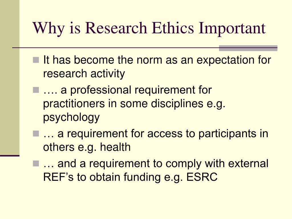 ethics in research articles
