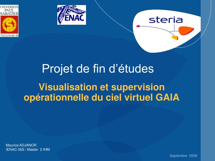 Exemple de présentation powerpoint dprojet fin d