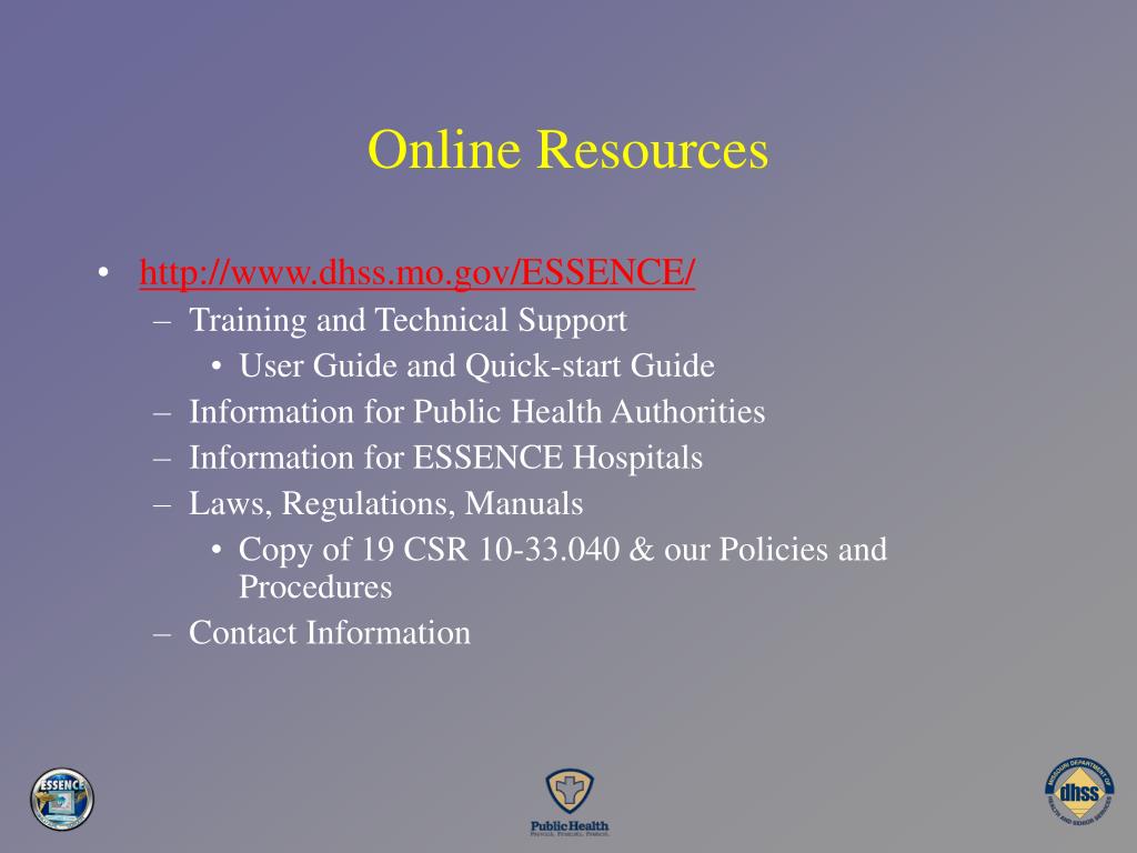 PPT - Missouri ESSENCE for Hospitals PowerPoint Presentation, free download - ID:310417