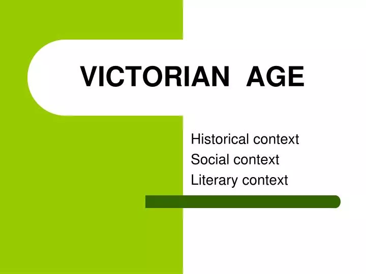 victorian age n.