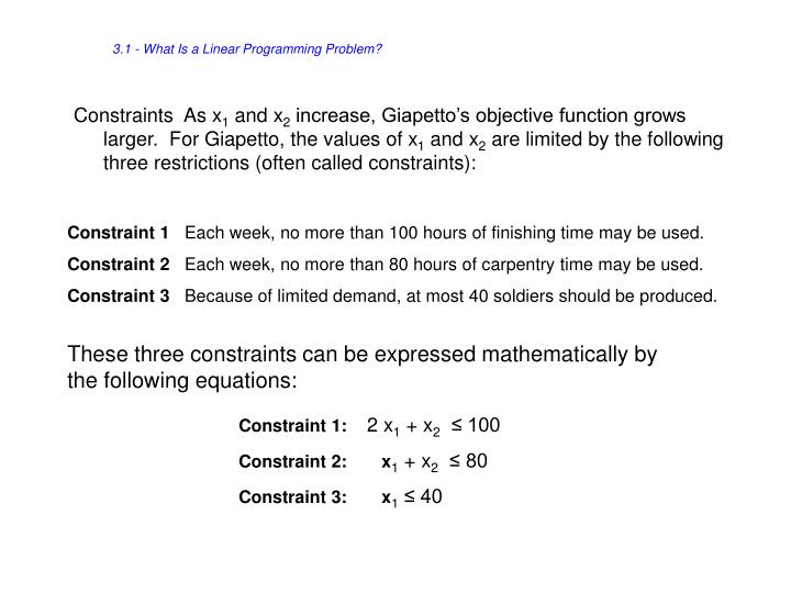 PPT - Chapter 1 Introduction to Model Building PowerPoint Presentation ...