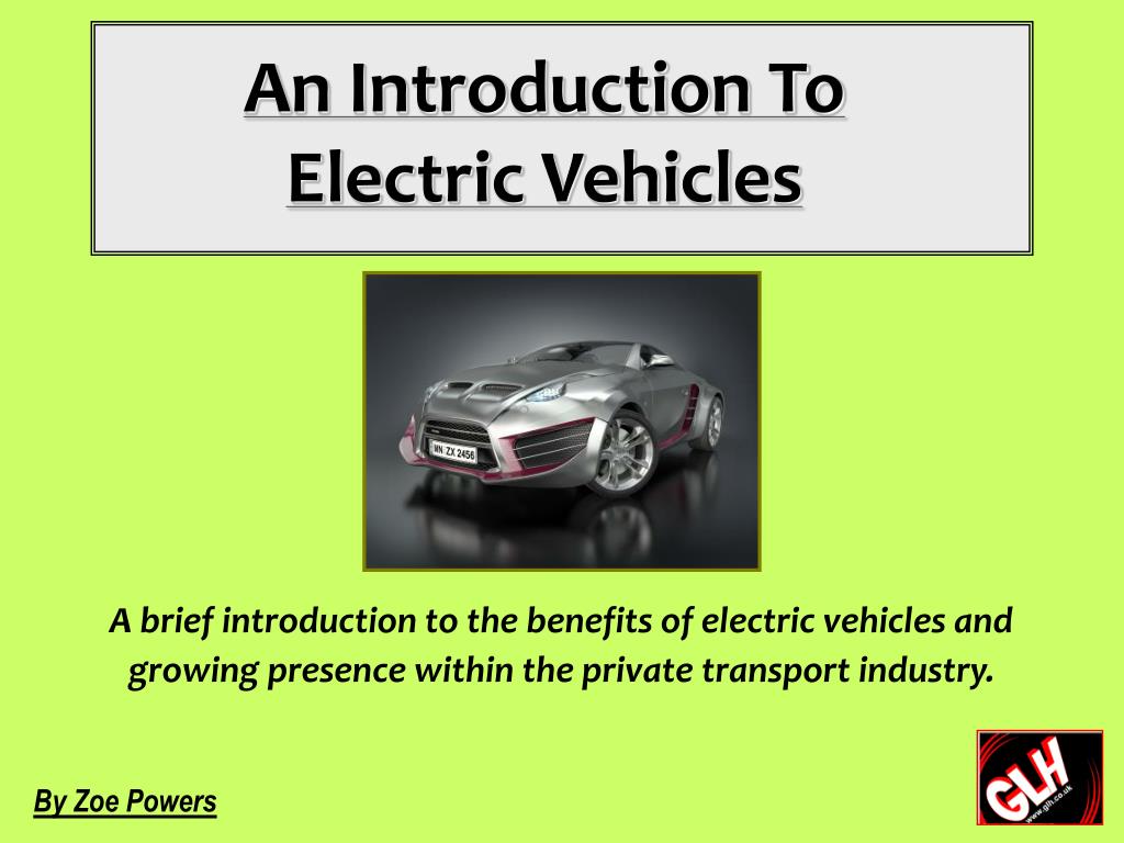 presentation on electric vehicles in india ppt