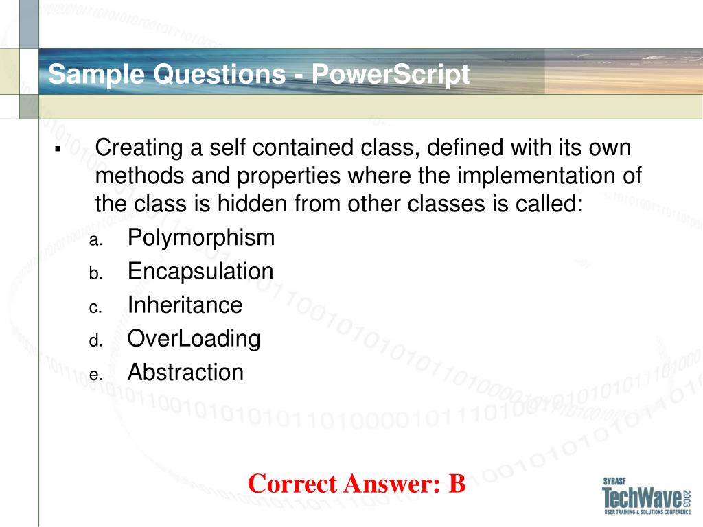 PPT - PWB505 - How To Prepare for and Pass Your PowerBuilder ...