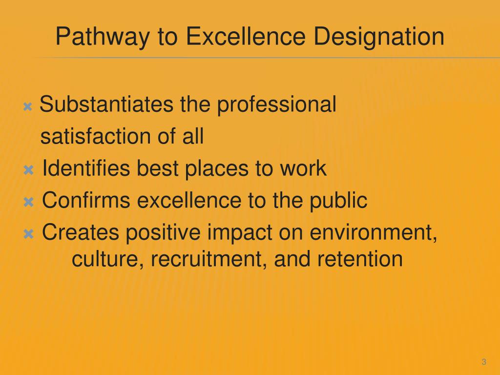 PPT Journey on Pathway to Excellence PowerPoint Presentation, free