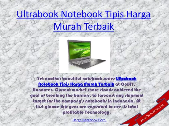 ultrabook notebook tipis harga murah terbaik n.
