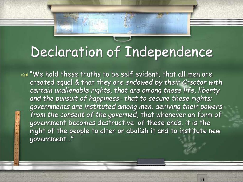declaration of independence l
