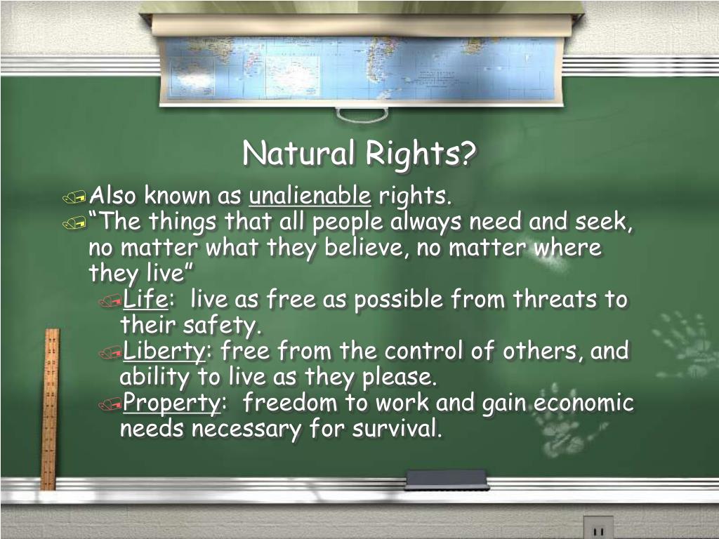 natural rights definition essay