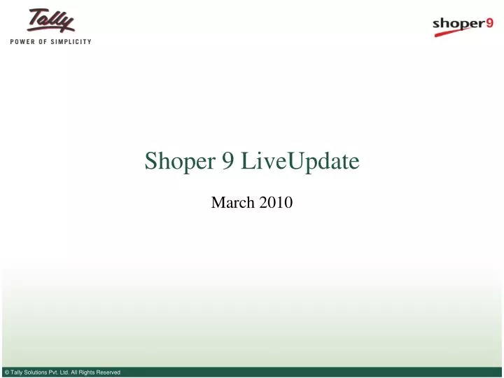 shoper 9 liveupdate n.
