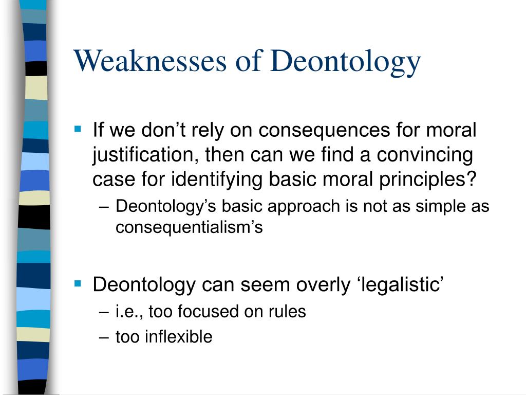 case study on deontology theory