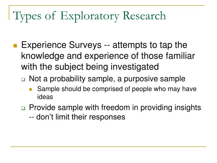 ppt exploratory research powerpoint presentation id 316428 exploratory research