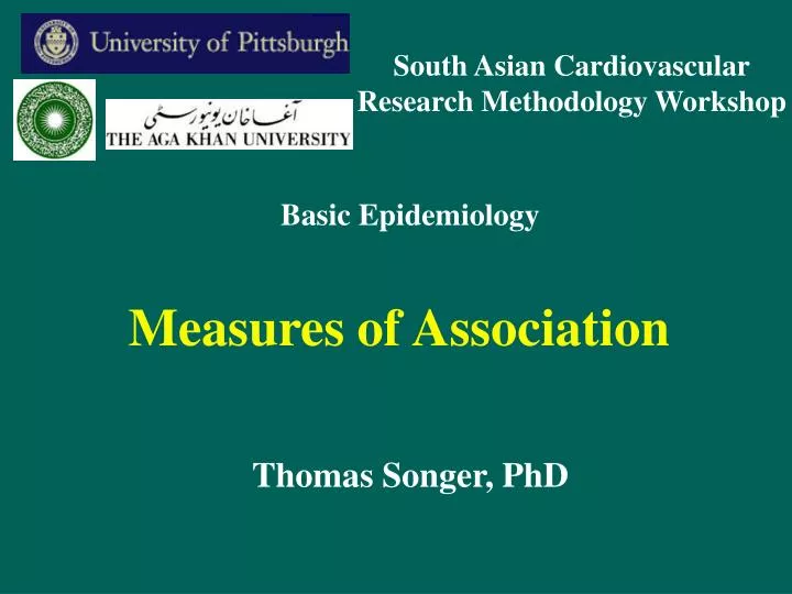 PPT - Measures of Association PowerPoint Presentation, free download ...