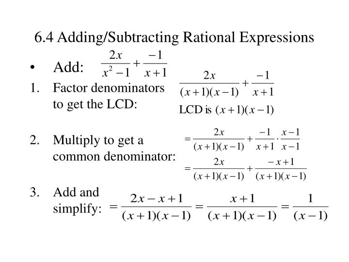 Ppt 6 1 the fundamental property of rational expressions powerpoint 