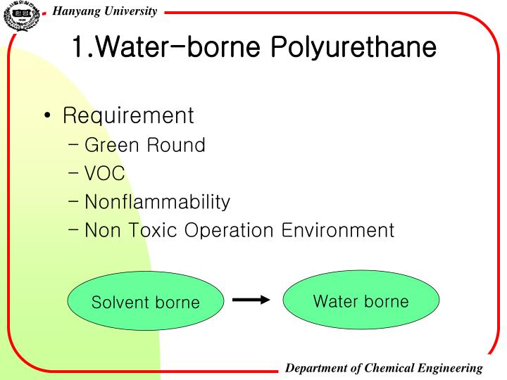 PPT Synthesis and Applications of Functional Polyurethane PowerPoint