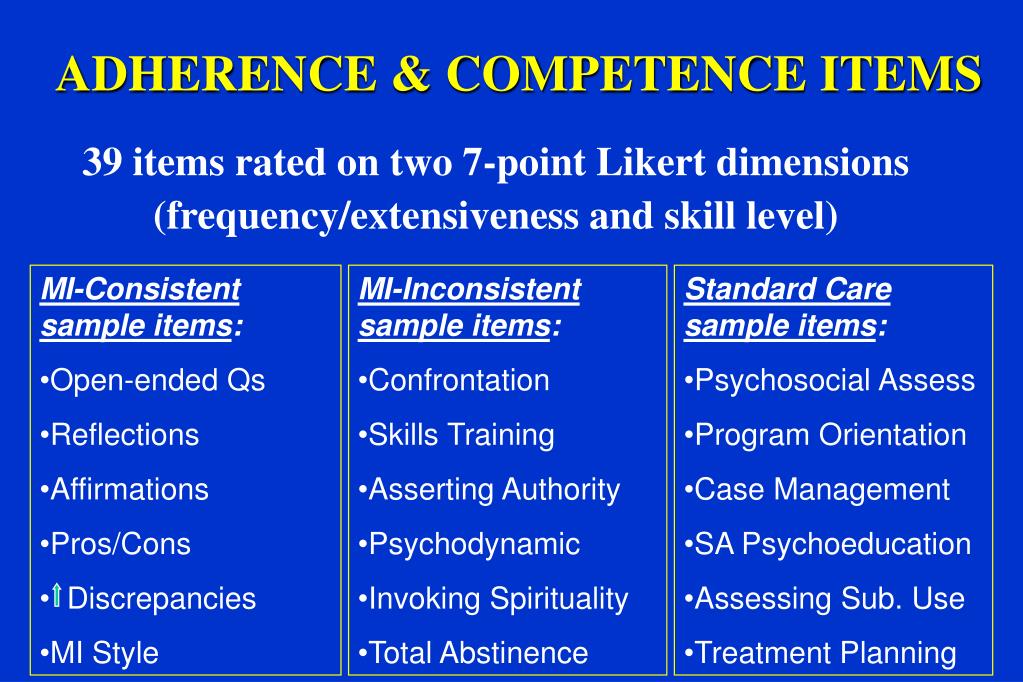 PPT - Motivational Interviewing: Participant Characteristics and Early ...